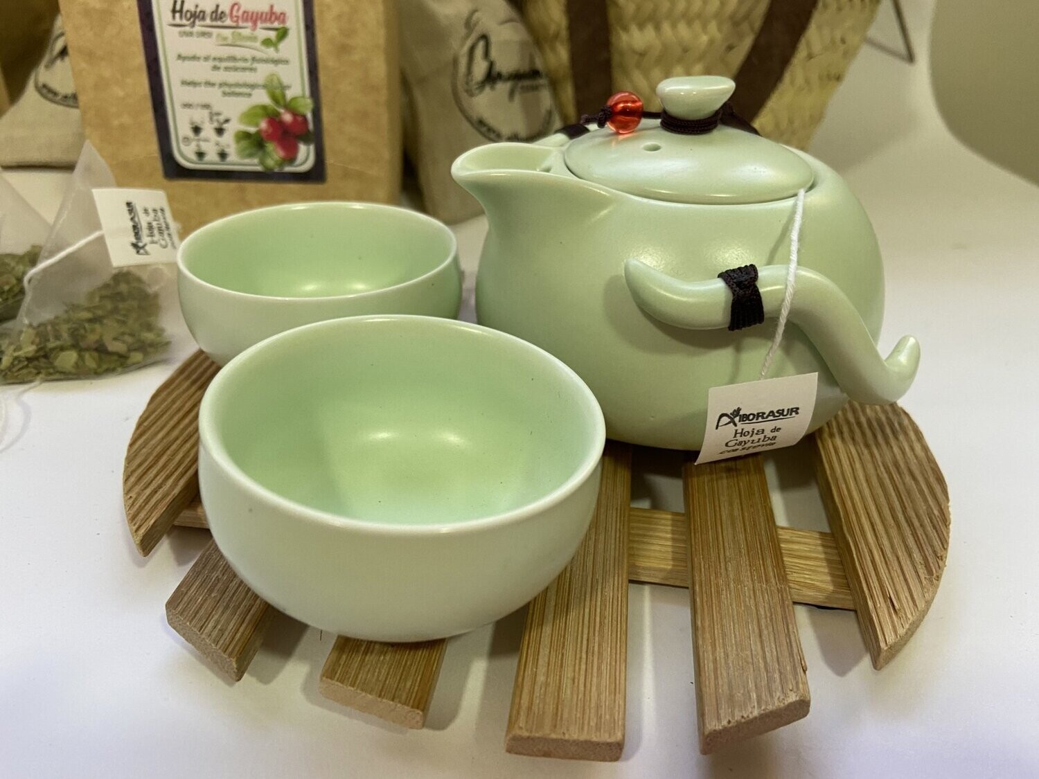 Juego de té diseño japonés - 3 piezas