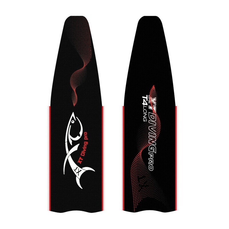 XT Diving Pro T4 Long 100% Carbon Blades
