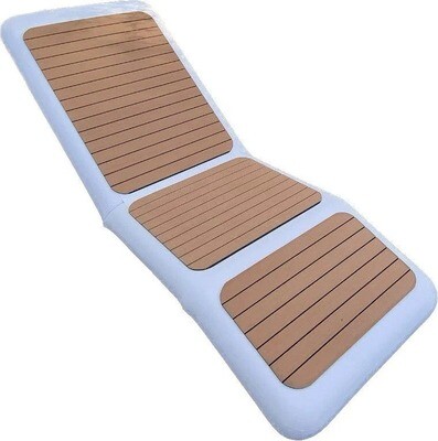 Inflatable sunbed