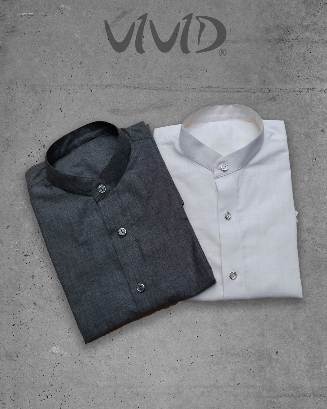 Men&#39;s Short-Sleeve Band-Collar Shirt (25% off)
