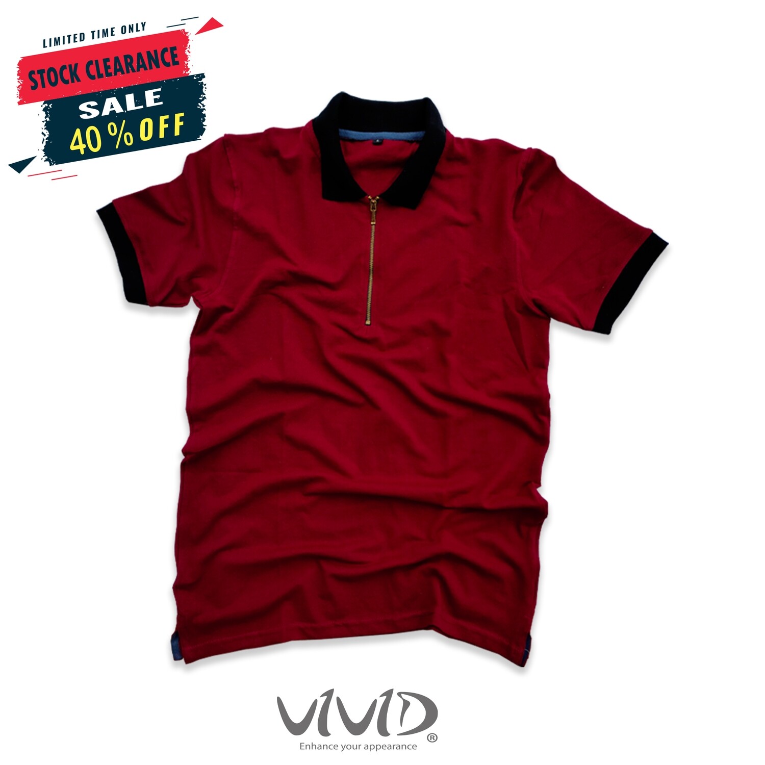 Men&#39;s Premium Polo T-shirt 40% 0ff