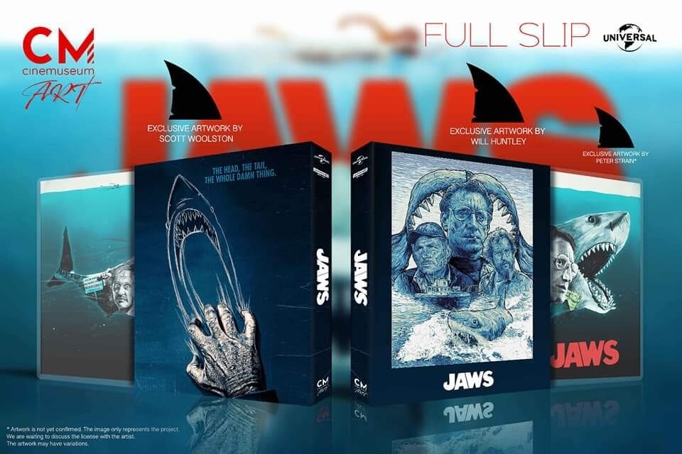 Cinemuseum Jaws Full Slip Amaray Case Edition