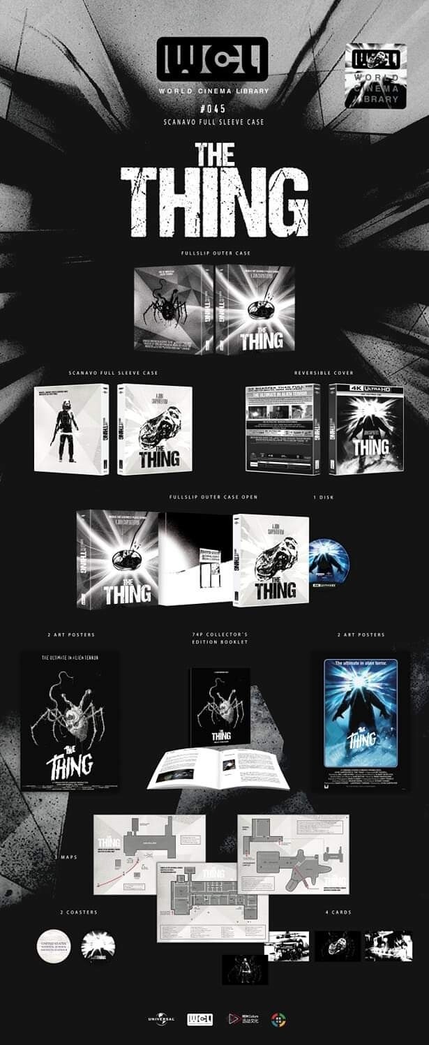 WCL The Thing Limited Edition 4K Boxset