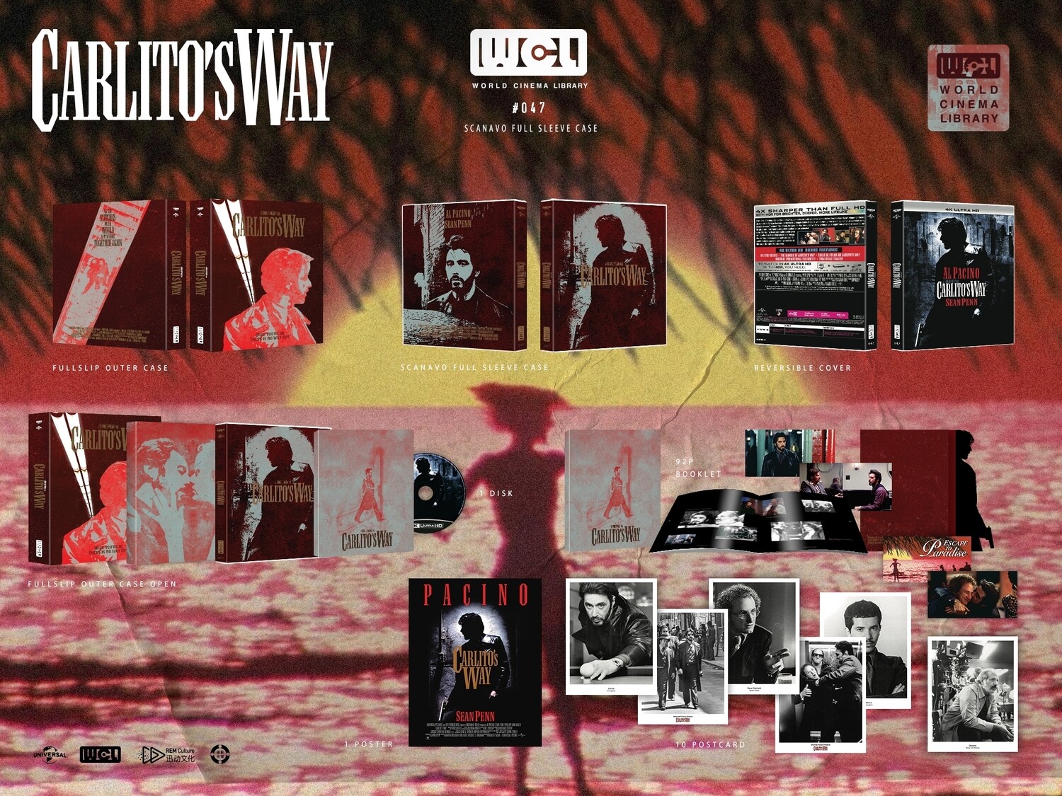 Carlito's Way WCL Limited Edition 4k Boxset