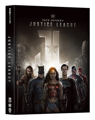 Manta Lab Zack Snyders Justice League Single Lenticular Steelbook