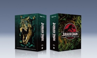 UHD Club Jurassic Park Full Slip Limited Edition Boxset