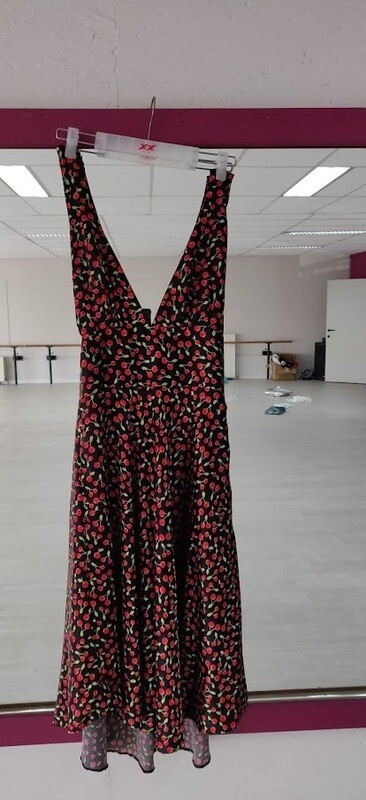 Kleedje 50&#39;s kersen