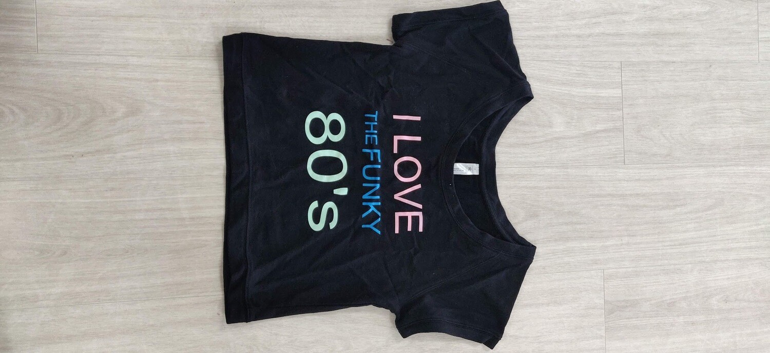 T-shirt I love the 80&#39;s