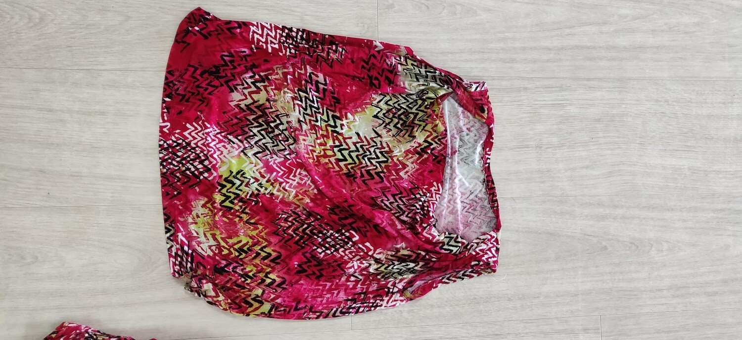 Top rood met waterval hals