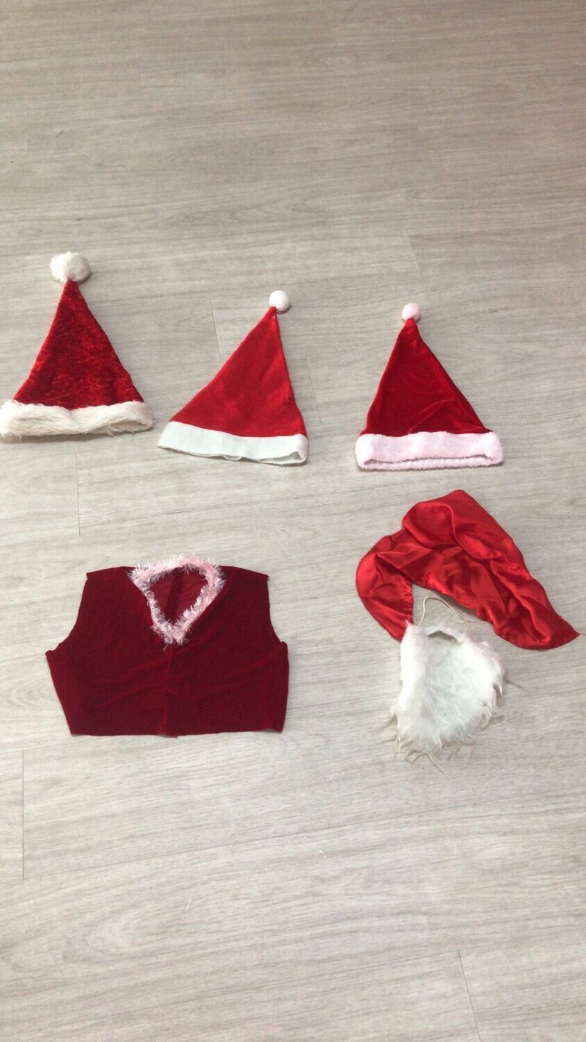 Kerstmutsen/ attributen