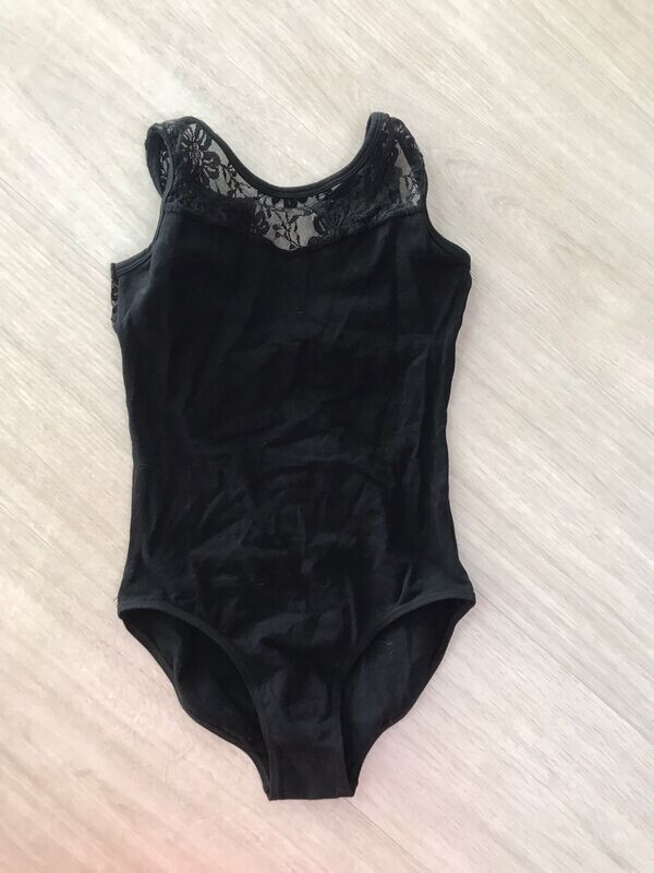 Maillot, zwart, kant (3)