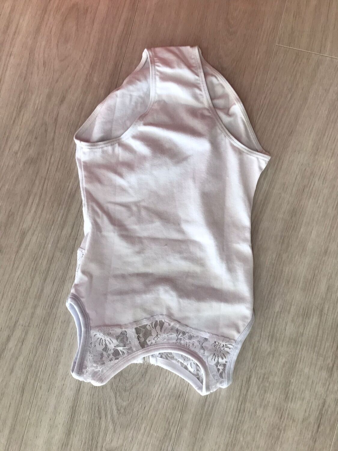 Maillot, wit, kant (3)