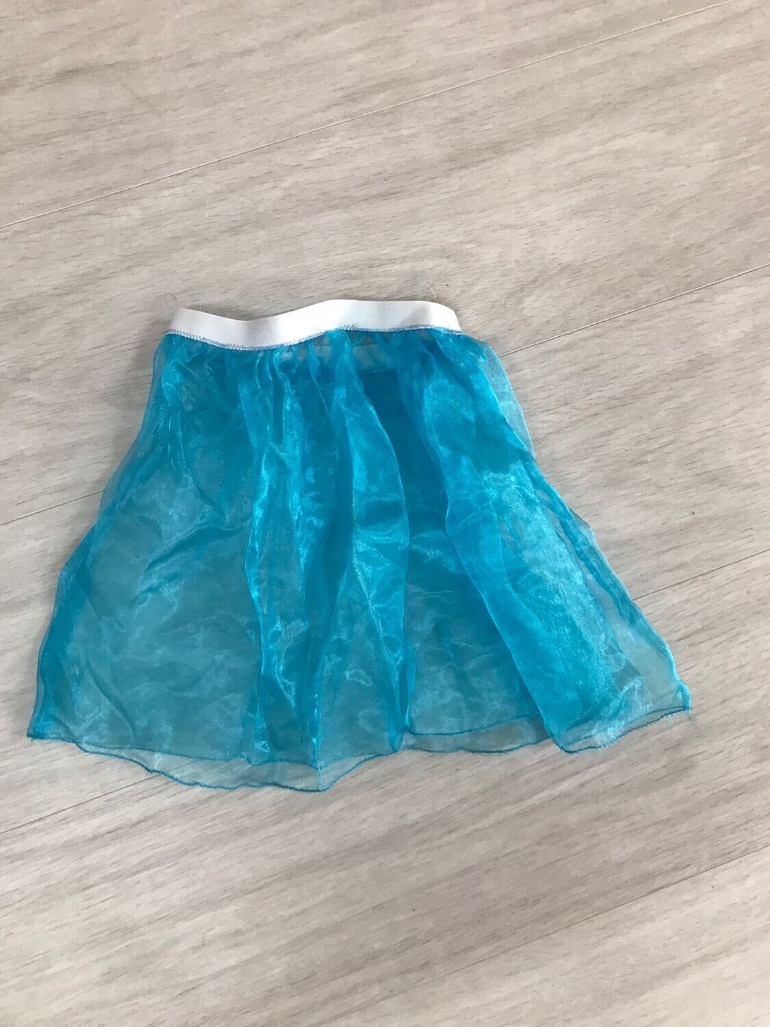 Rok, blauw, tulle (4)
