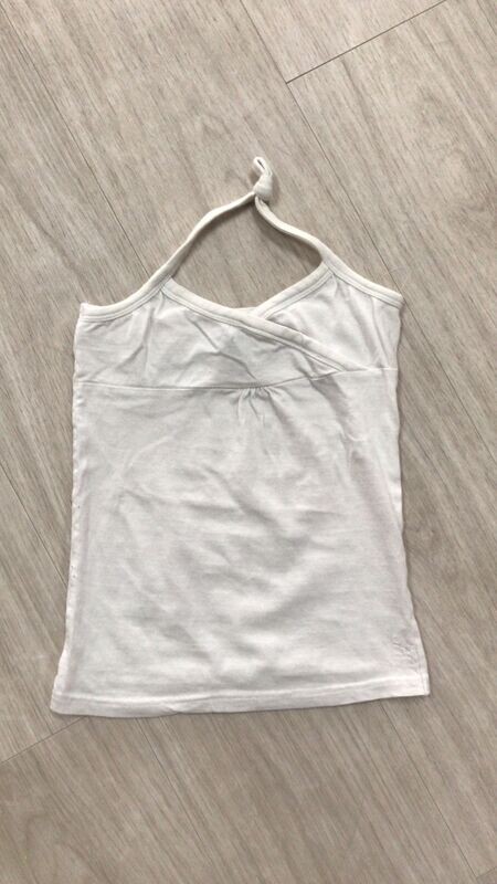Haltertop, wit (5)
