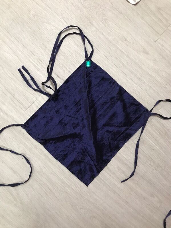 Haltertop, blauw (6)
