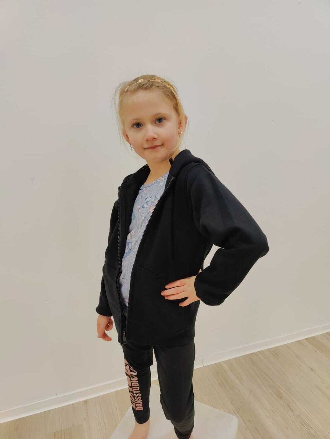 Vest met rits rosé KIDS
