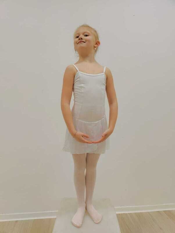 Wit balletpakje (mini ballet)