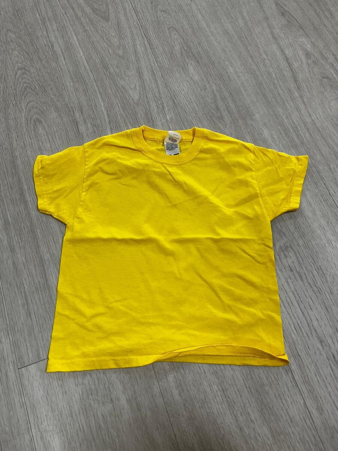 T-shirt, geel (kleuter) (22)