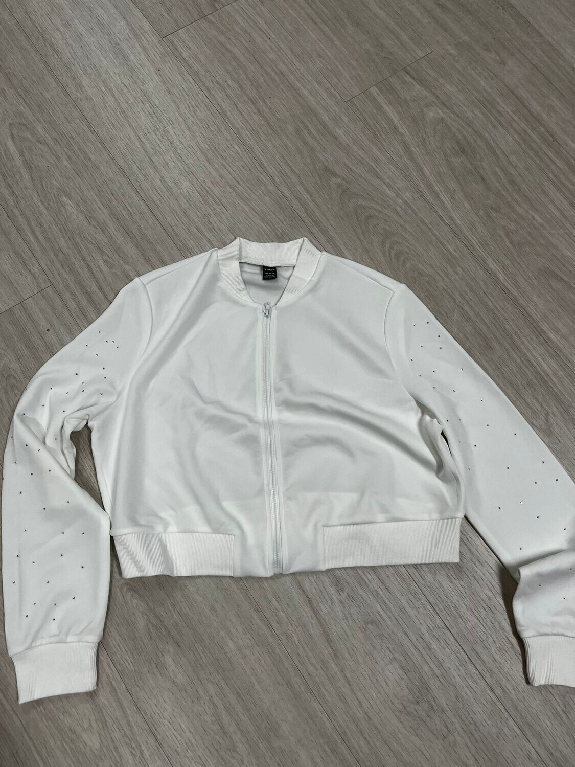 Vest, wit met glitter (16)