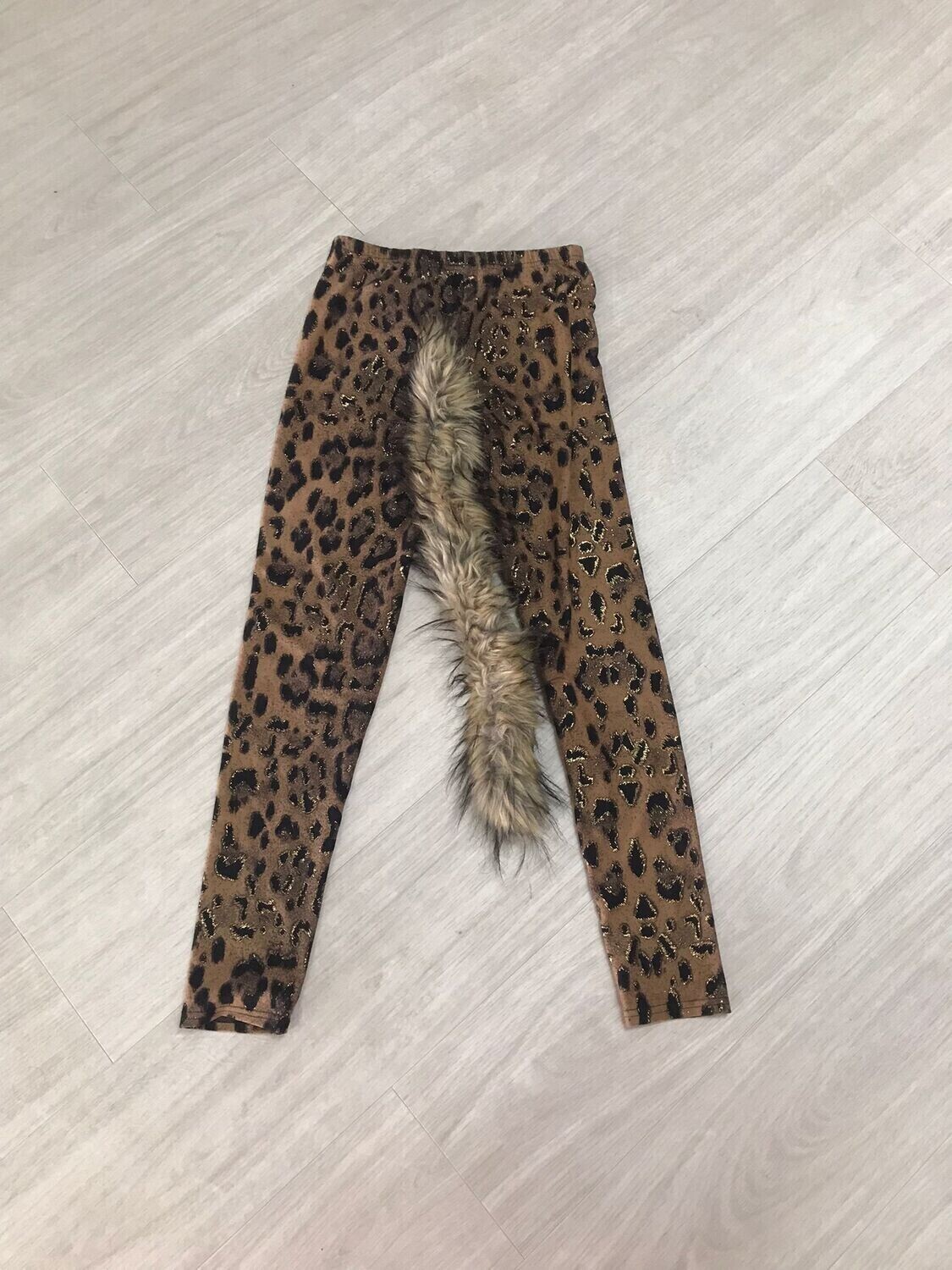 Legging, panter met staart (1)