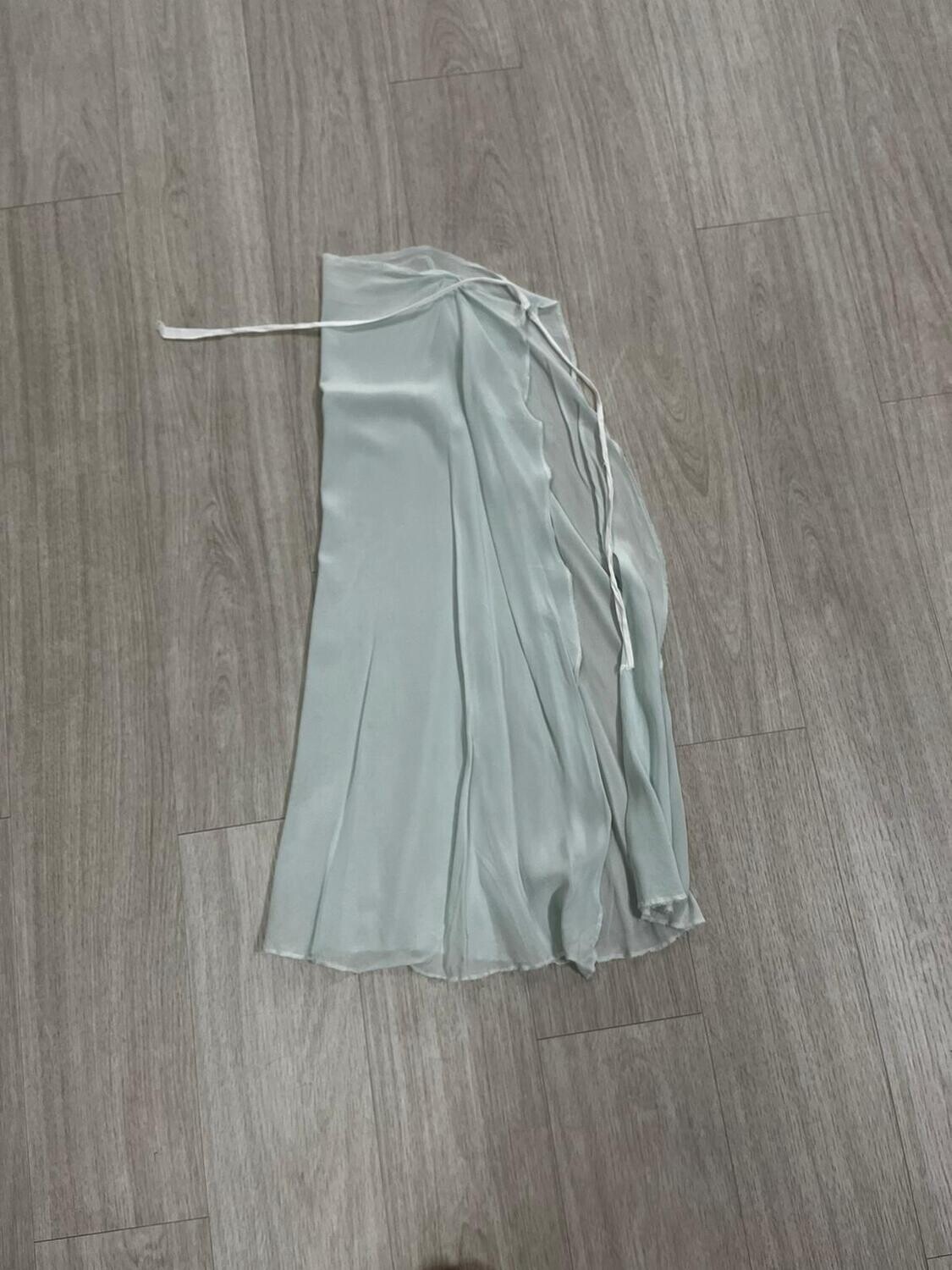 Rok, blauw met tule (14)