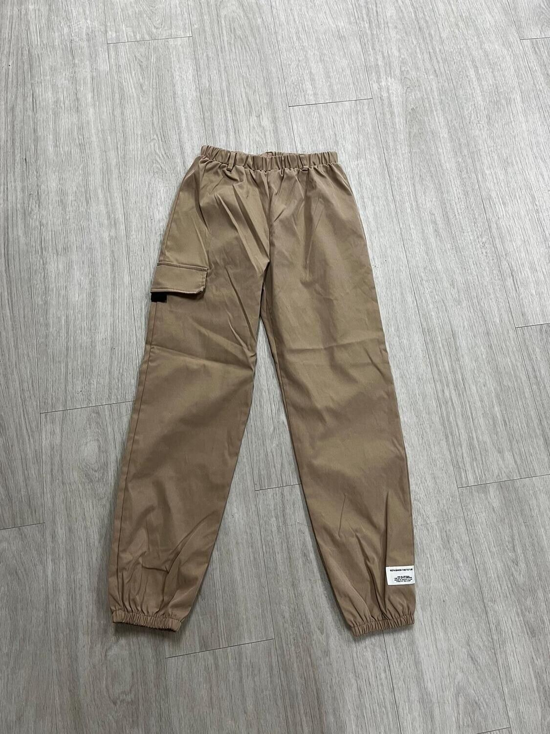 Broek, beige cargo (22)