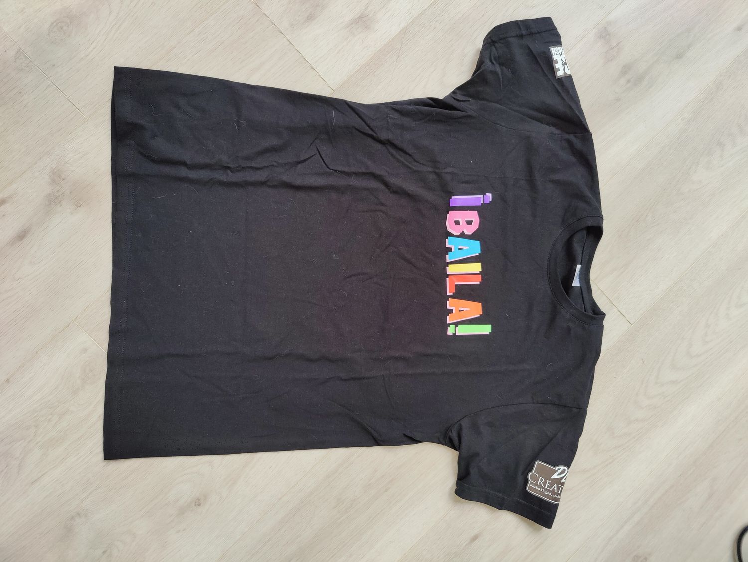 Zwarte t-shirt baila