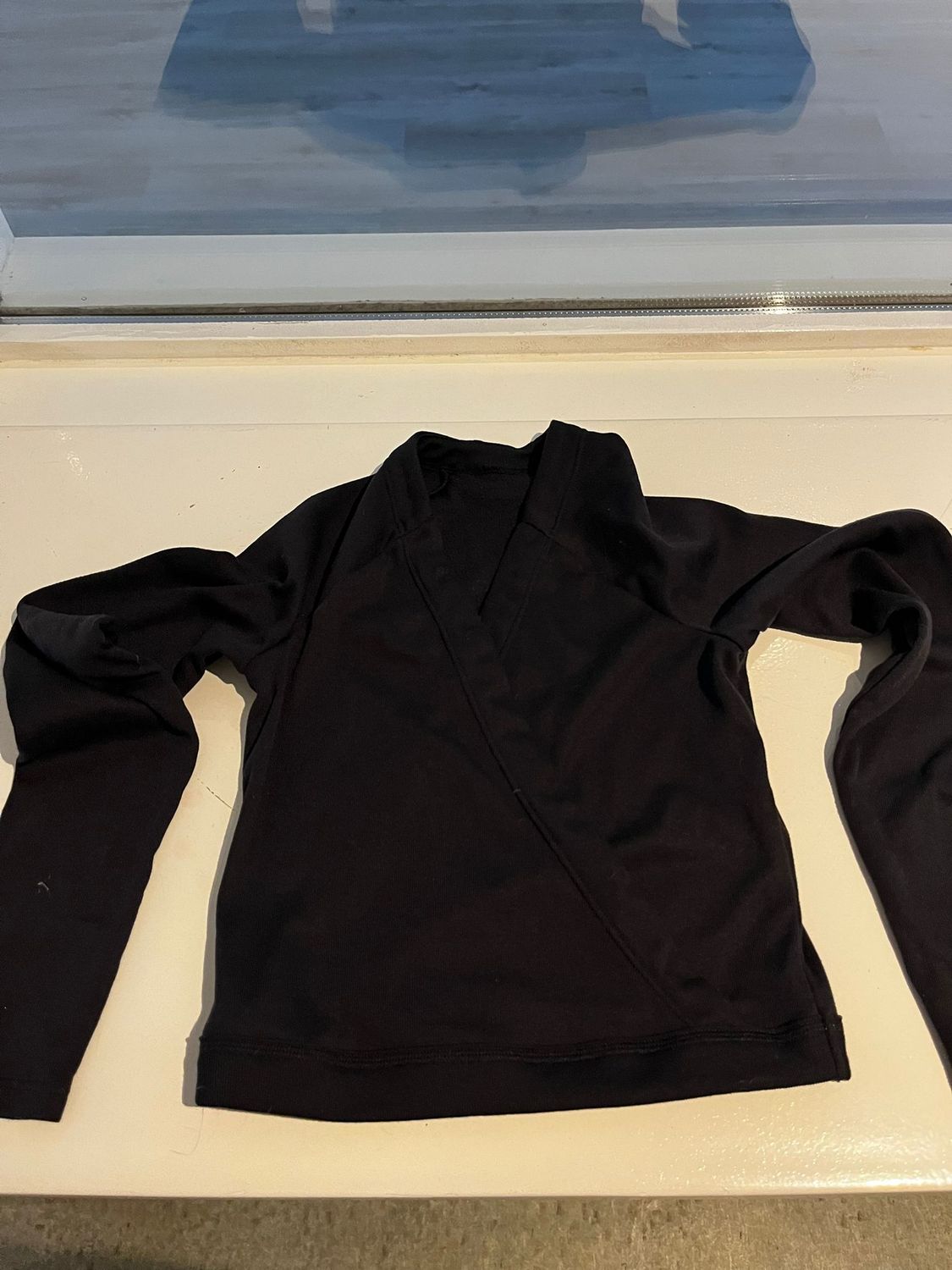 Vest, zwart (cross over) (1)