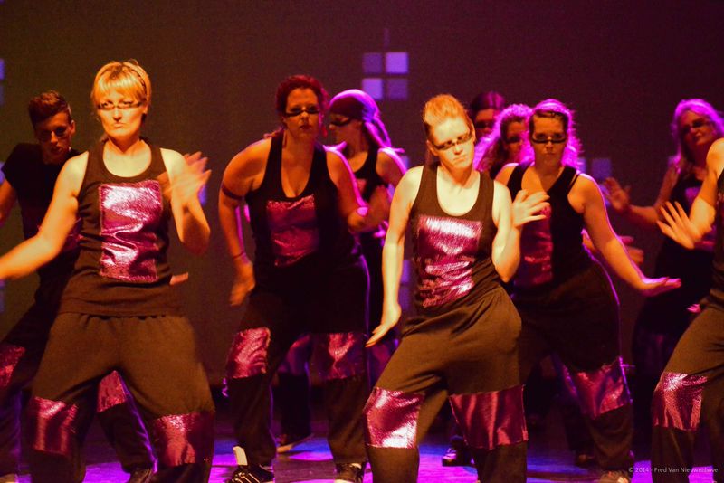 Top, zwart met paars (11) Top, zwart met paars (11)