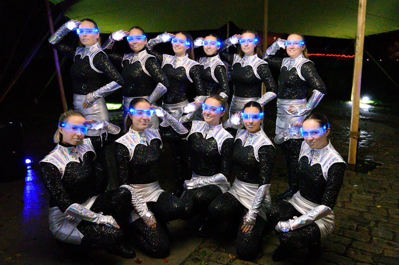 Body, zwart met glitter (12) Body, zwart met glitter (12)