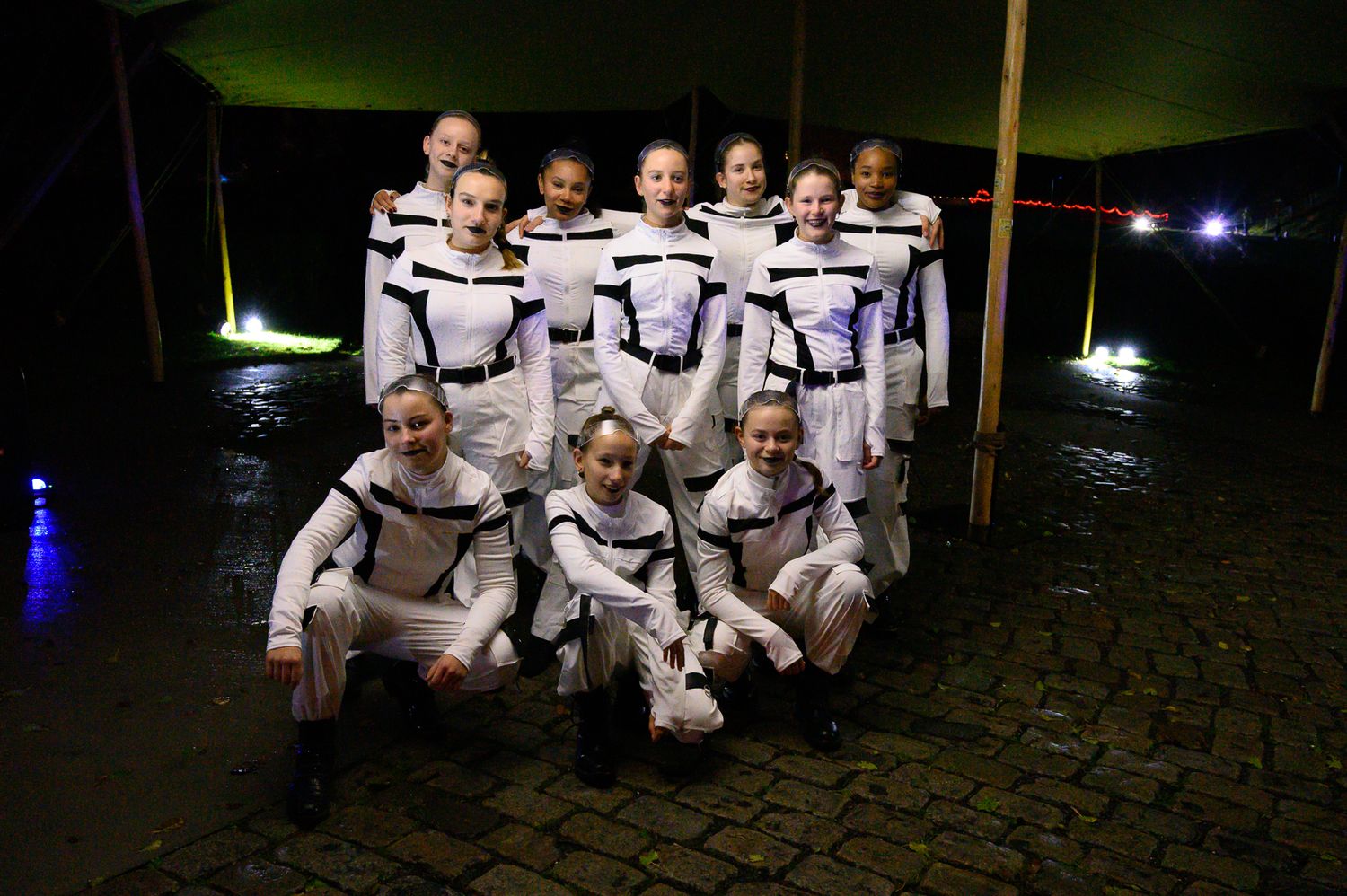 Vest, wit met streep (11)