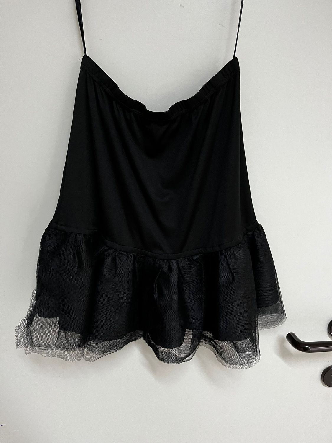 Rok, zwart met tulle (1) Rok, zwart met tulle (1)