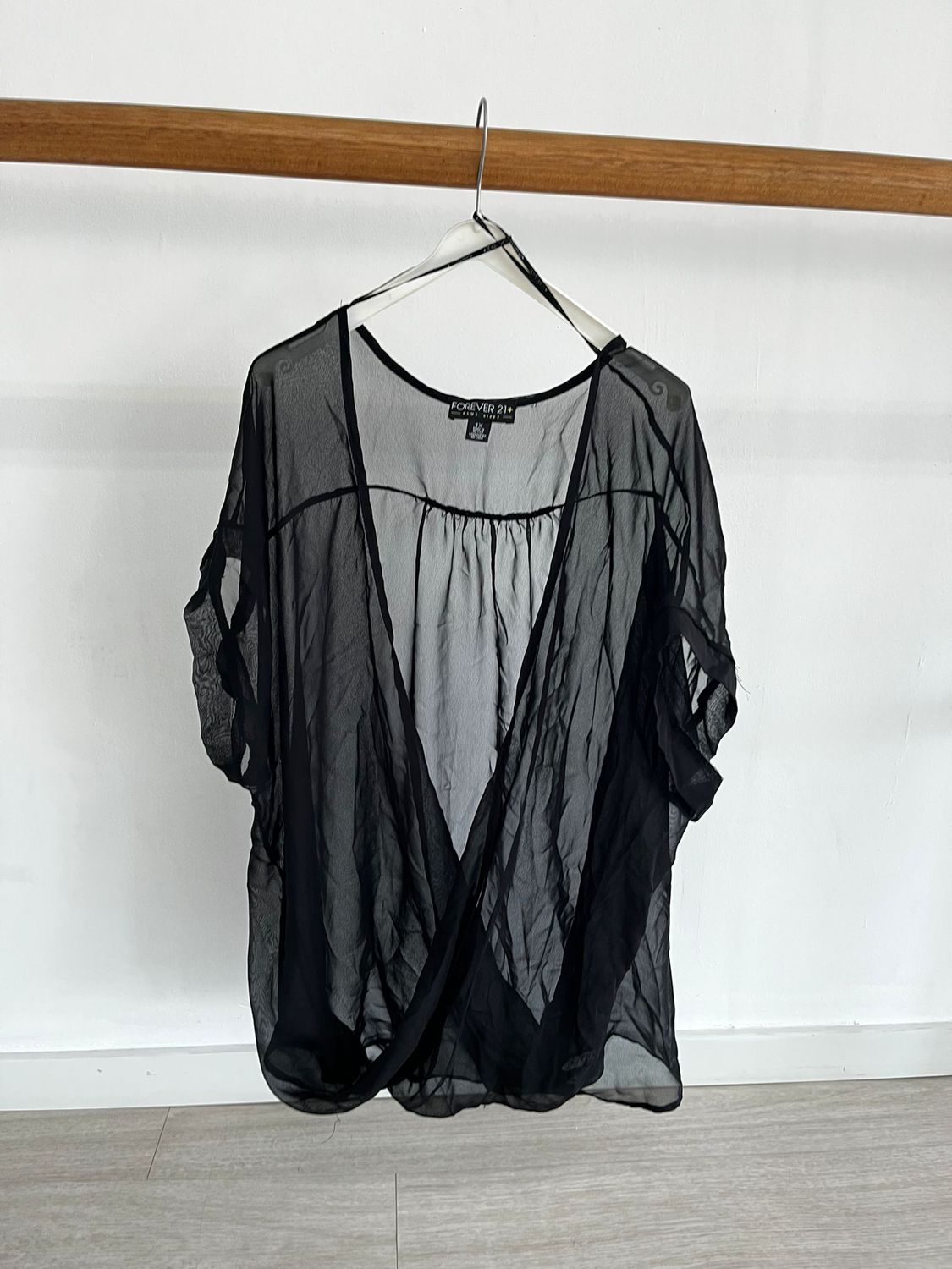 Blouse, zwart Blouse, zwart