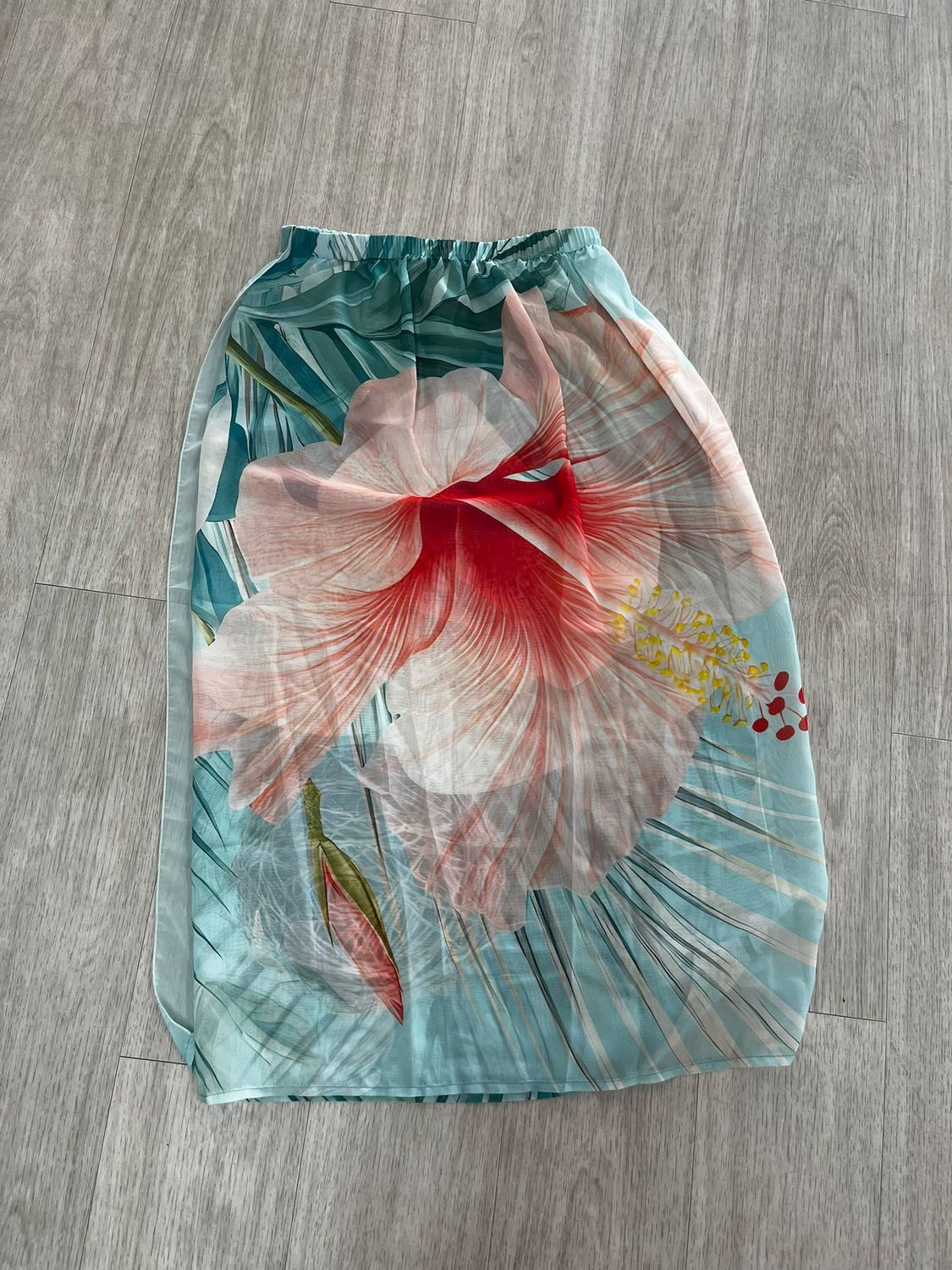 Rok met bloem
