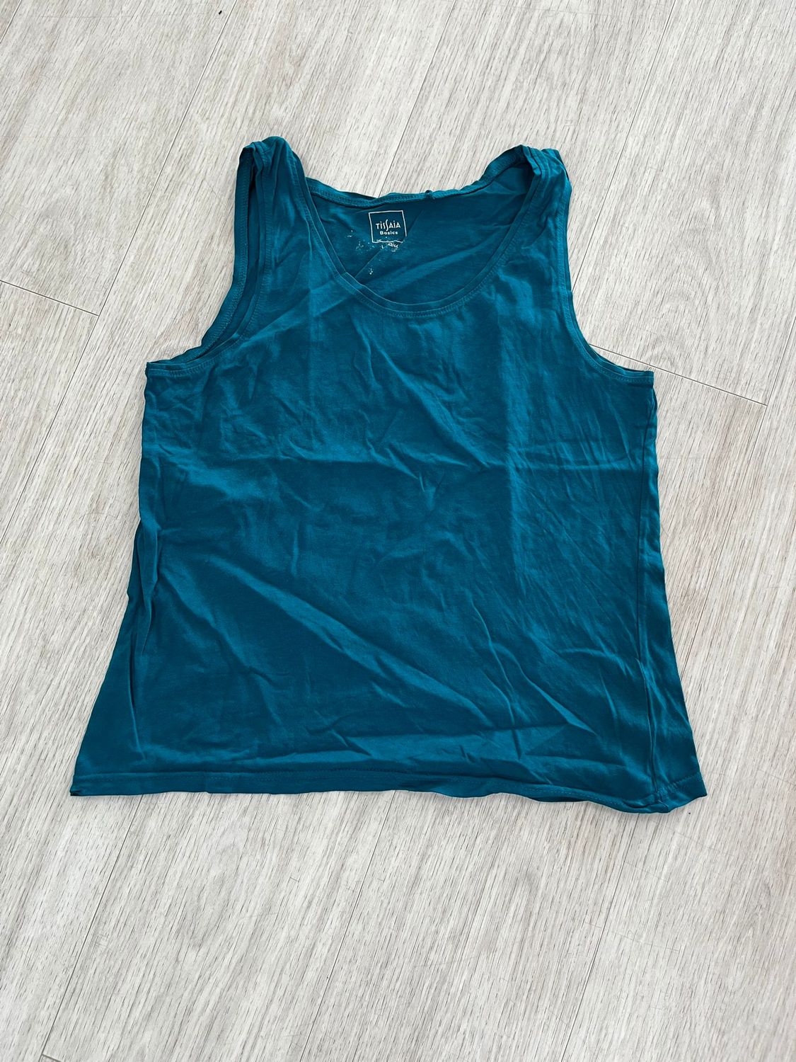 Top, appelblauwzeergroen