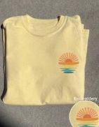 T-shirt, geel T-shirt, geel