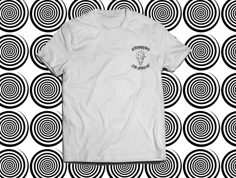 SOLD OUT Bird Brained Hand-Printed Shirt