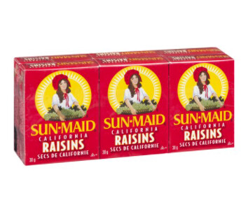 *NEW* - Sun Maid - Raisins - Natural - 28g