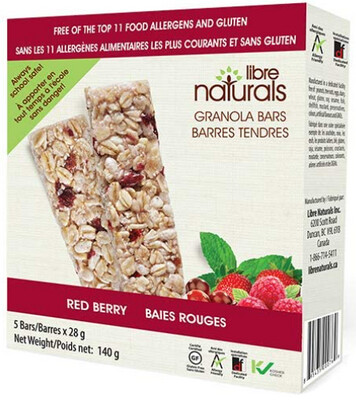 Libre Naturals - Granola Bars - Red Berry - 28g