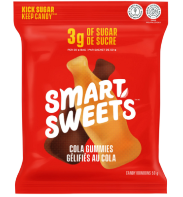 *NEW* - Smart Sweets - Cola Gummies - Cola - 50g