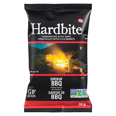 Hardbite - Kettle Cooked Potato Chips - Smokin' BBQ - 50g