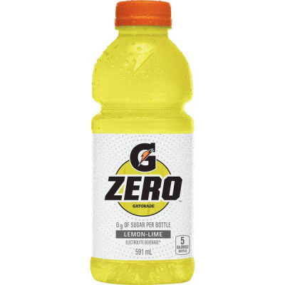 *NEW* - Gatorade - G Zero - Lemon-Lime - 591mL