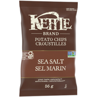 Kettle - Potato Chips - Sea Salt - 56g
