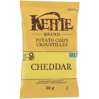 Kettle - Potato Chips - New York Cheddar - 56g