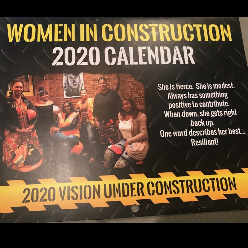 2020 Calendar Women in Construction