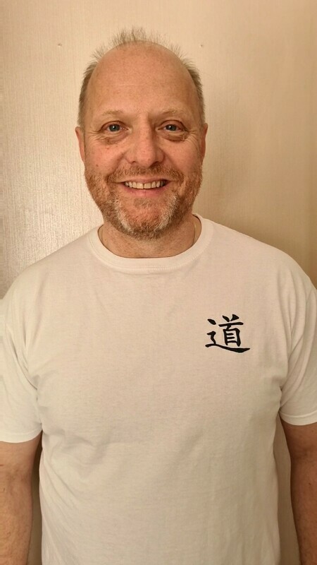 T-Shirt - White with Black Logo