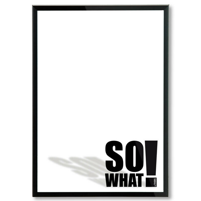 So What!, A4 - LAGERSALG