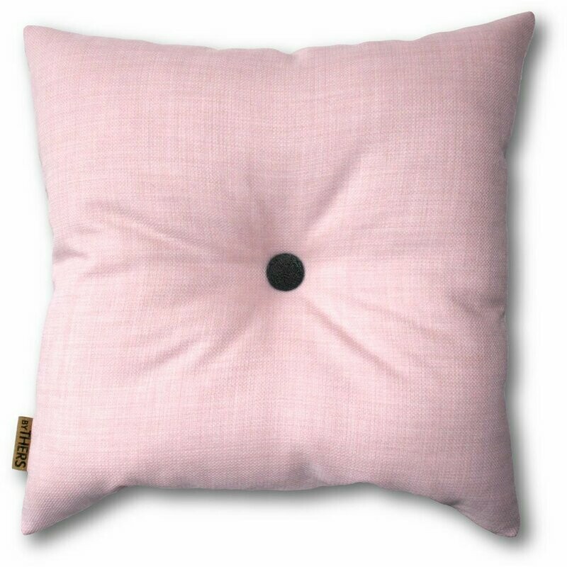 Sart rosa pude med knap