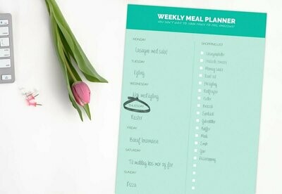 Weekly Meal Planner (GRATIS)