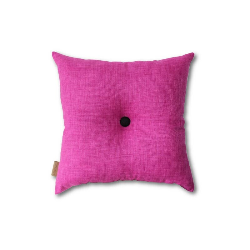 Pink mini-pude med knap